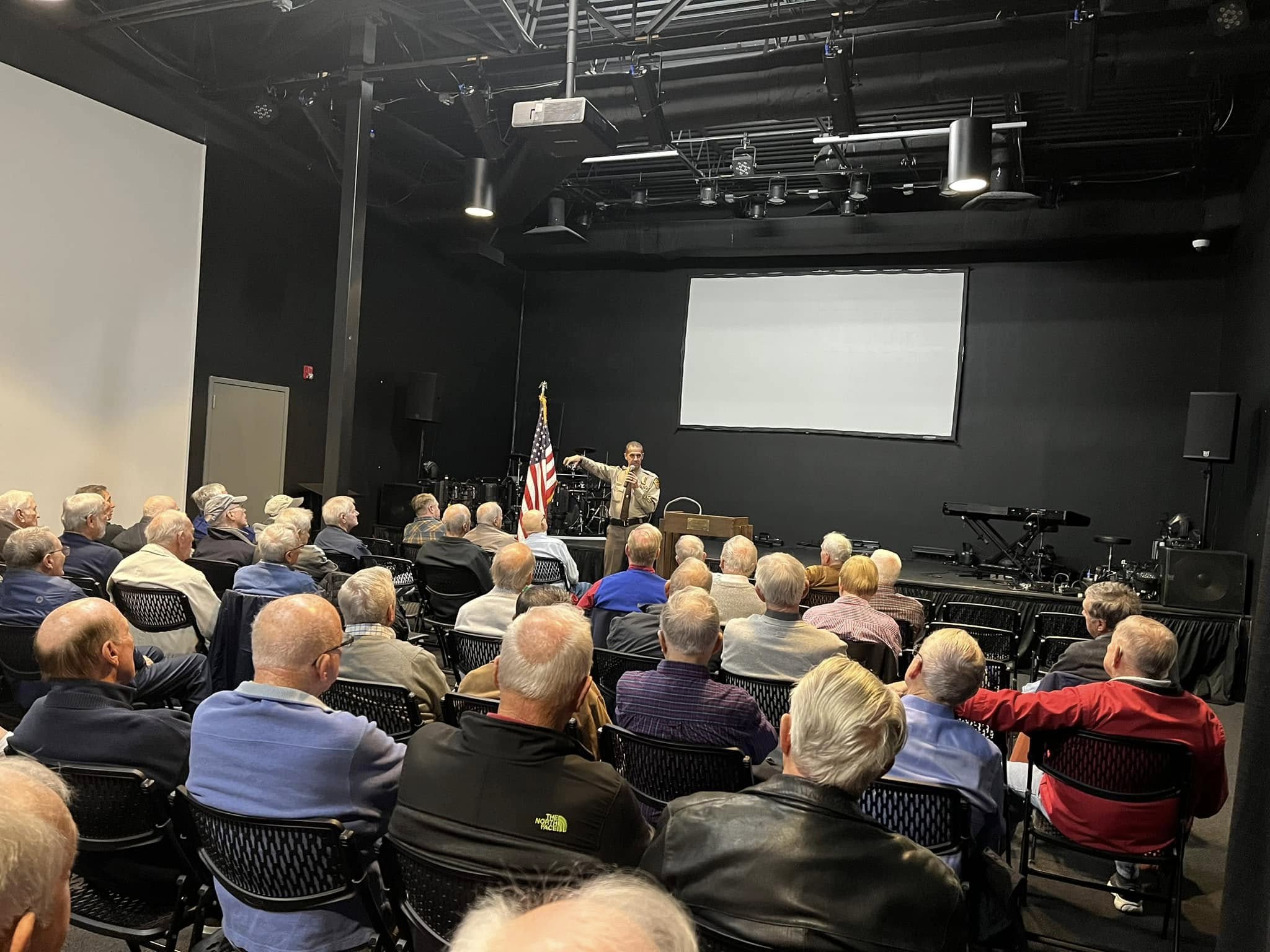 Members at the meeting