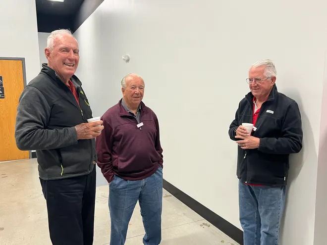 Friends enjoying fellowship